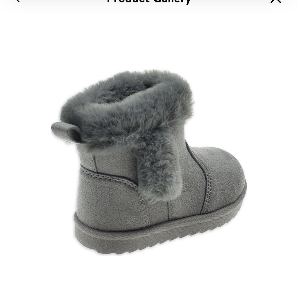 Baby Girl Faux Shearling Boot - Picture 2 of 7